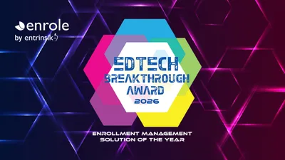 Entrinsik Enrole Named “Enrollment Management Solution of the Year” in 2026 EdTech Breakthrough Awards Program