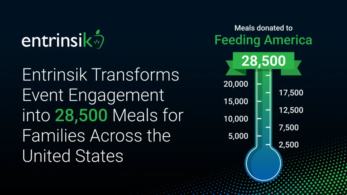 Entrinsik Transforms Event Engagement into 28,500 Meals for Families Across the United States