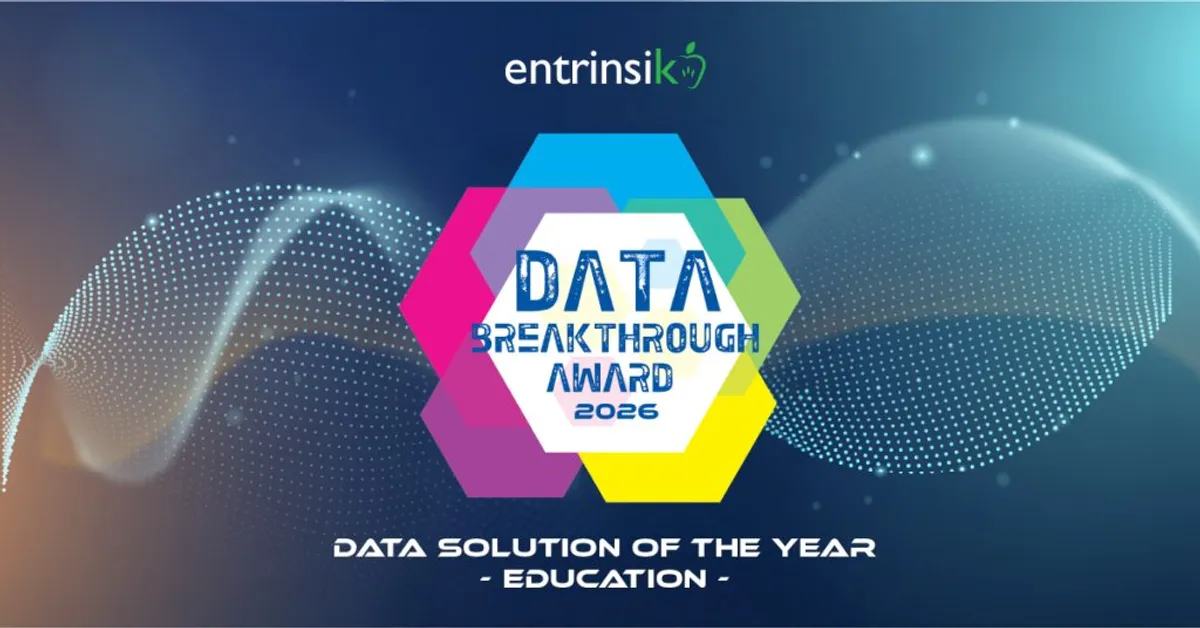Entrinsik Informer Named “Data Solution of the Year for Education” in 2026 Data Breakthrough Awards Program