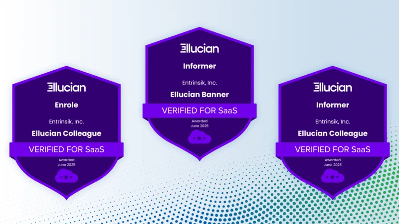 Entrinsik Achieves Prestigious Ellucian SaaS Verified Badges for Higher Education Solutions