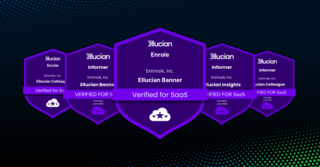 Ellucian SaaS Verified Badges Ellucian SaaS Verified Badges